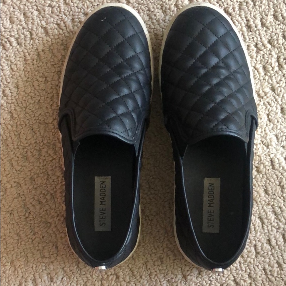Steve Madden Ecentrcq Black Sneakers